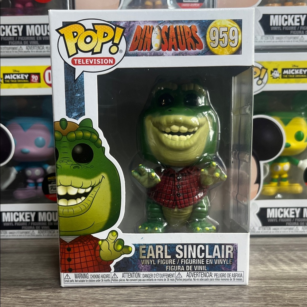 Funko Pop Dinosaurs Earl Sinclair Vinyl Figure